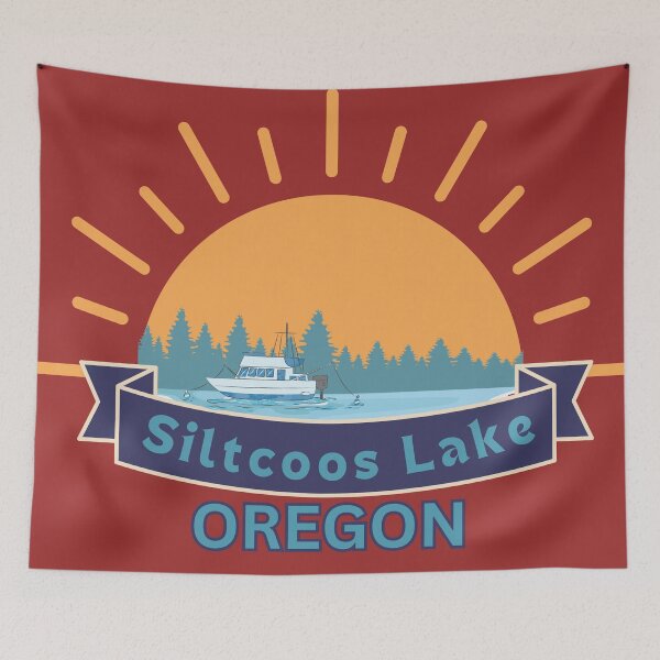 Item preview, Siltcoos Lake Oregon designed and sold by OregonsOwn.