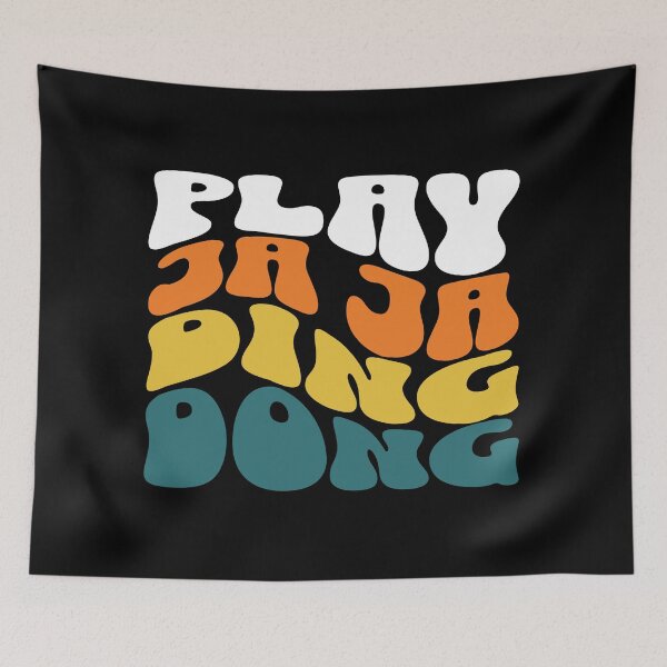 Item preview, Play Ja Ja Ding Dong Groovy Fire Saga  designed and sold by PG Illustration.