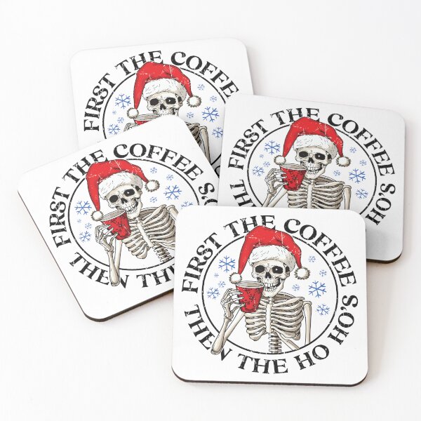 Item preview, First The Coffee Then Ho Ho Ho designed and sold by EsteticaVerus.