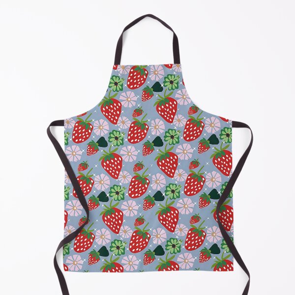 Item preview, Strawberry and flowers pattern designed and sold by EasyPrints337.