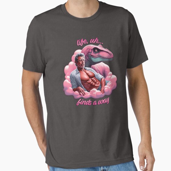 Item preview, Life, uh... Finds a Way Pink Ian Malcolm designed and sold by liminalcandy.