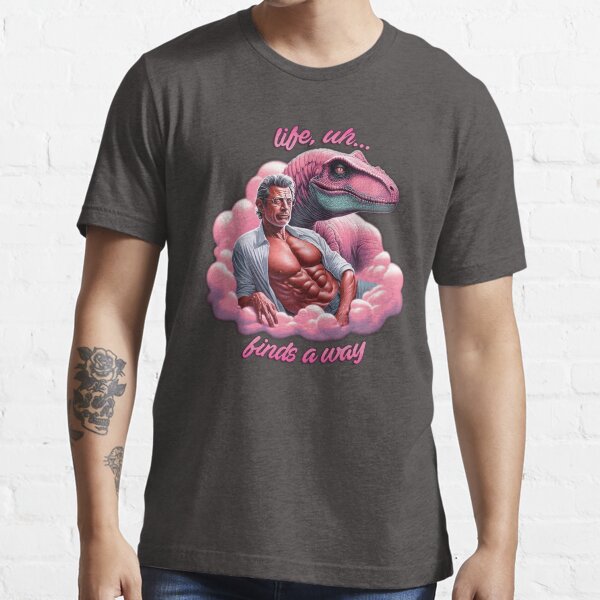 Item preview, Life, uh... Finds a Way Pink Ian Malcolm designed and sold by liminalcandy.