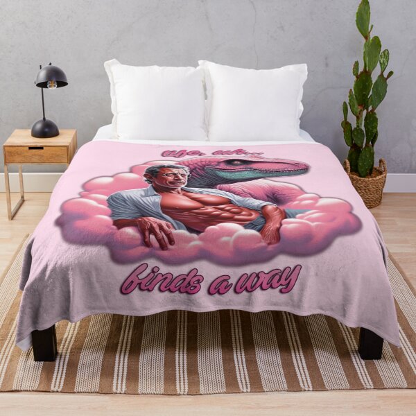 Item preview, Life, uh... Finds a Way Pink Ian Malcolm designed and sold by liminalcandy.