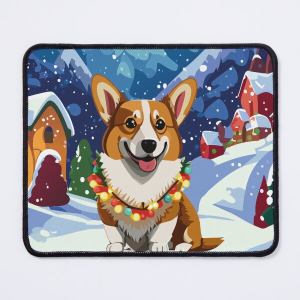 Item preview, Christmas Corgi designed and sold by Corgi-at-night.