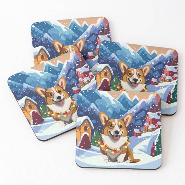 Item preview, Christmas Corgi designed and sold by Corgi-at-night.