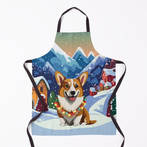 Item preview, Christmas Corgi designed and sold by Corgi-at-night.