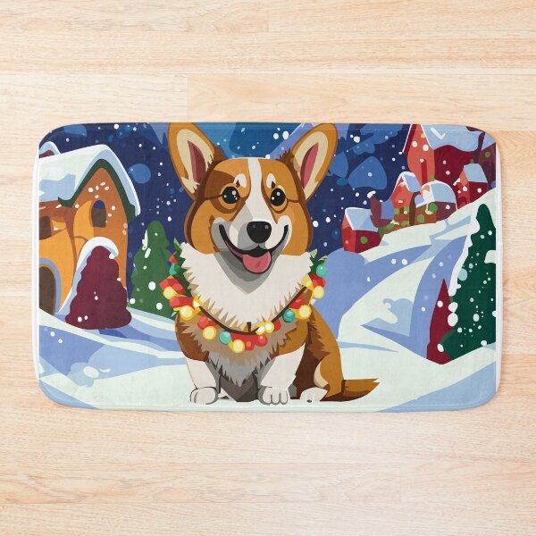 Item preview, Christmas Corgi designed and sold by Corgi-at-night.