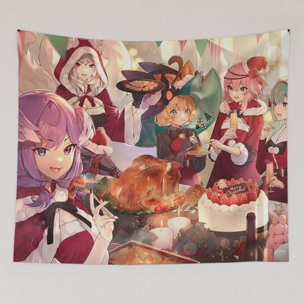 Item preview, Finana Ryugu, Rosemi Lovelock, Selen Tatsuki, Kosaka Nina, Millie Parfait, Nijisanji, Finana Ryugu, Rosemi Lovelock, Selen Tatsuki designed and sold by AbominationShop.