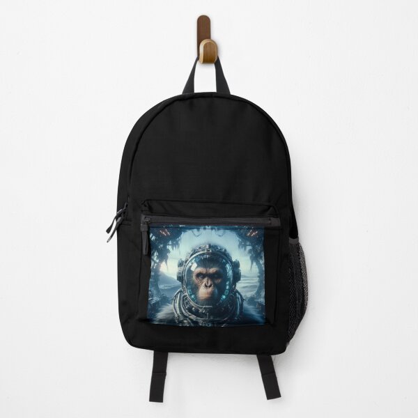 Item preview, ASTRONAUT MONKEY BLUE AURA designed and sold by A-T-H.