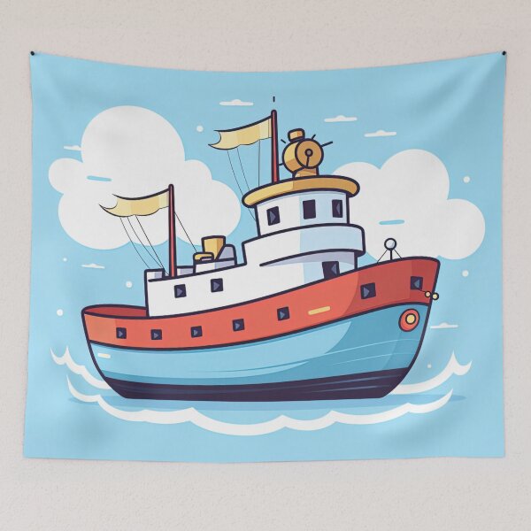 Item preview, Ship | cute style designed and sold by ComicsFactory.