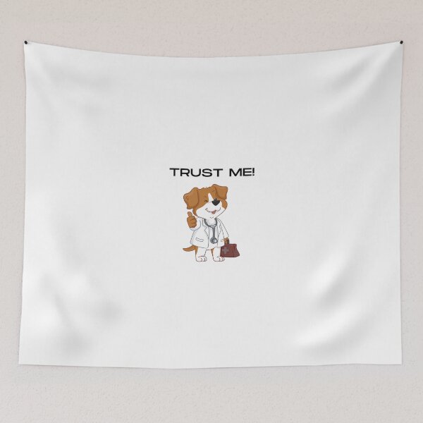 Item preview, Trust Me, I'm a Dog Doctor -  Canine Daydreamer,A Pawsitively Stylish Collection designed and sold by CYGIS STORE.