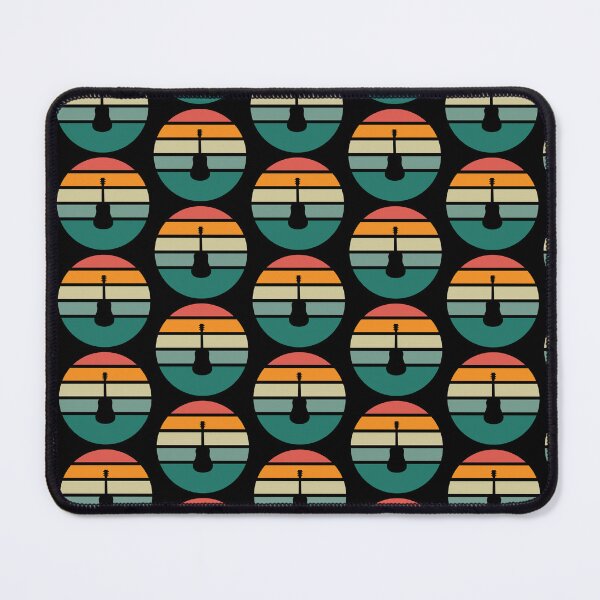 Item preview, Retro Sunset Acoustic Guitar Silhouette designed and sold by JPareDesign.