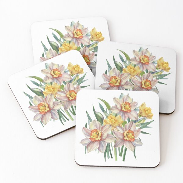 Item preview, Watercolor Yellow Daffodils designed and sold by Blink Art Studio.