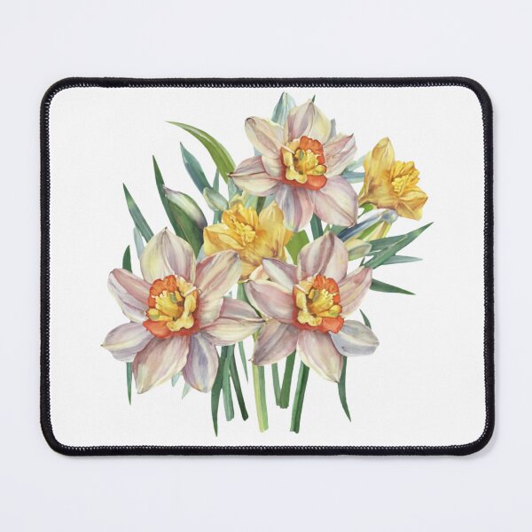 Item preview, Watercolor Yellow Daffodils designed and sold by Blink Art Studio.