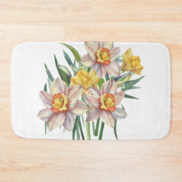 Item preview, Watercolor Yellow Daffodils designed and sold by Blink Art Studio.