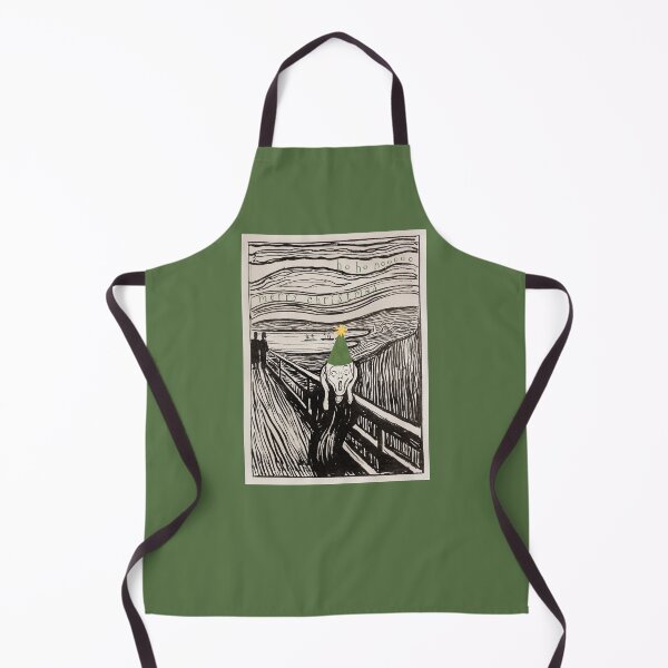 Item preview, Christmas Scream Funny Existential Dark Holiday Merry Xmas Wishes designed and sold by kierkegaard.