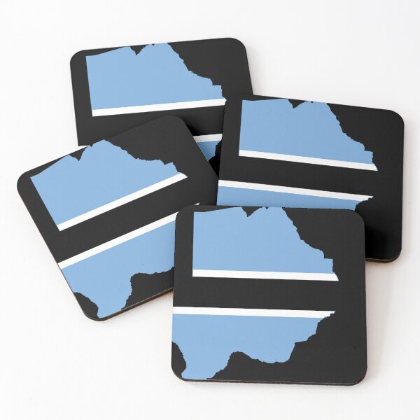 Item preview, Botswana map designed and sold by feether-store.