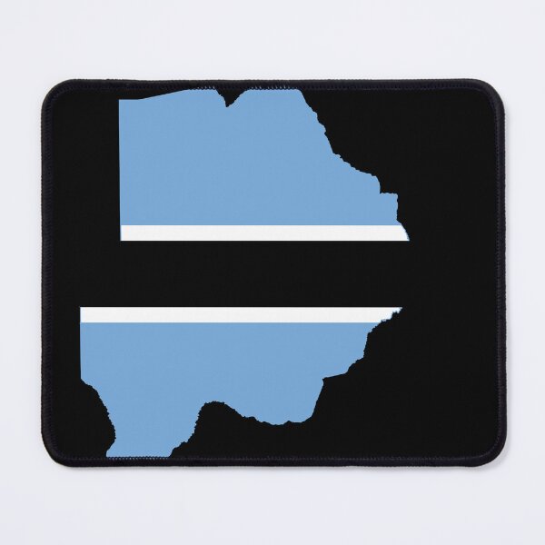 Item preview, Botswana map designed and sold by feether-store.
