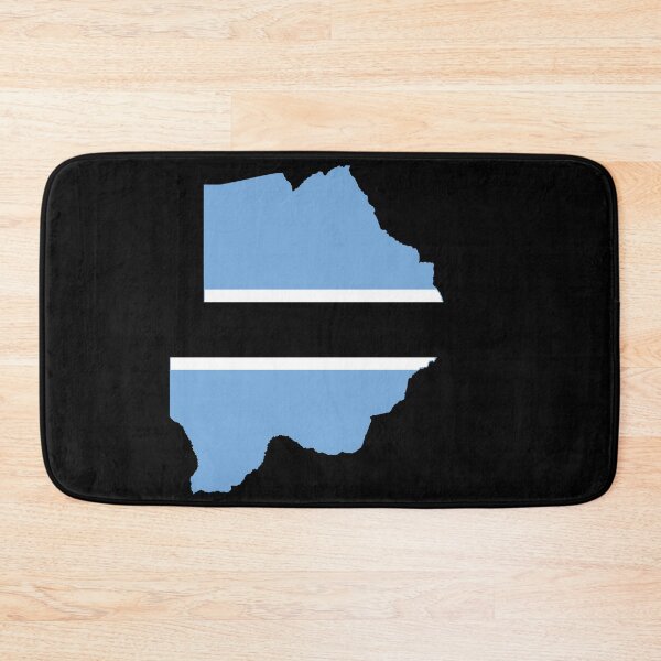Item preview, Botswana map designed and sold by feether-store.