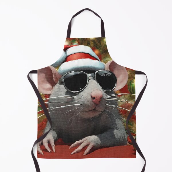 Item preview, Cool Yuletide Rat - Holiday Cheer designed and sold by inkArtistryfine.