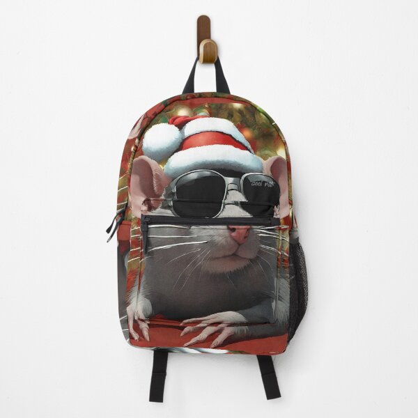 Item preview, Cool Yuletide Rat - Holiday Cheer designed and sold by inkArtistryfine.