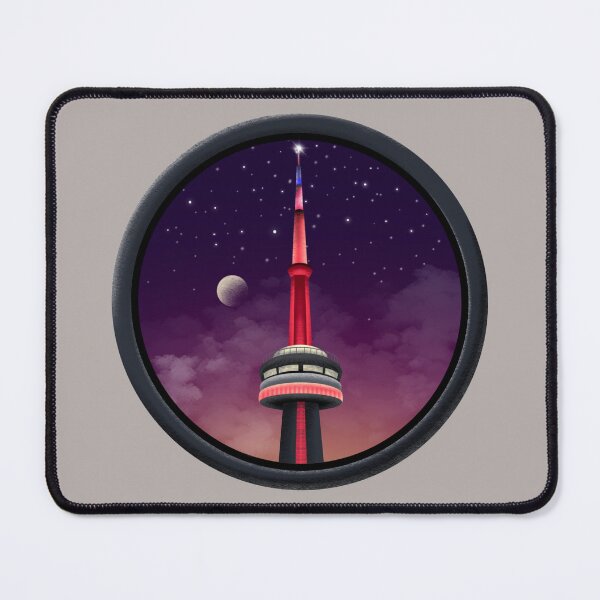 Item preview, City Tower Shine at Night designed and sold by LJArtworkDesign.