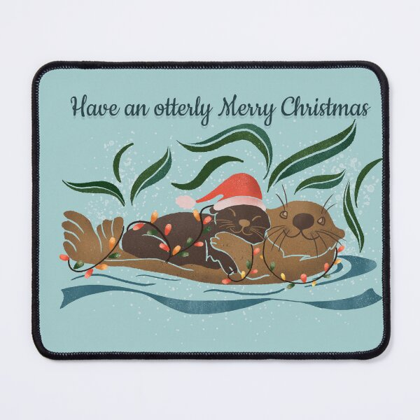 Item preview, Have An Otterly Merry Christmas designed and sold by ByAllyAlly.