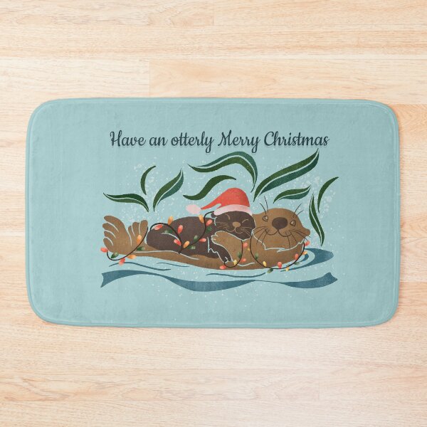 Item preview, Have An Otterly Merry Christmas designed and sold by ByAllyAlly.