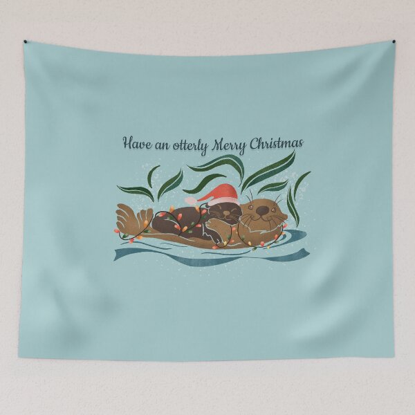 Item preview, Have An Otterly Merry Christmas designed and sold by ByAllyAlly.