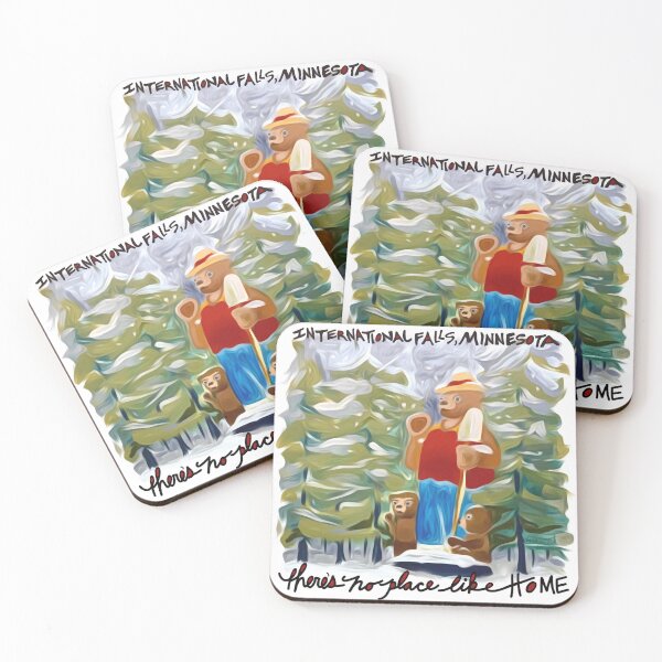 Item preview, No Place Like Home, International Falls designed and sold by lisamariesimon.