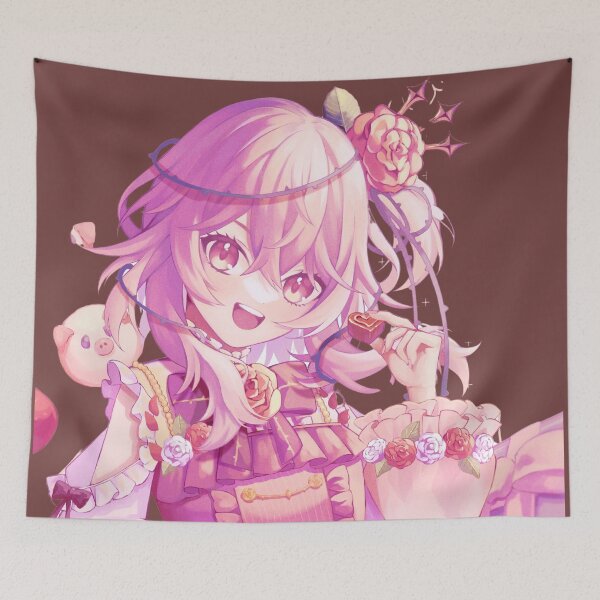Item preview, tane m, Rosemi Lovelock, Nijisanji, Rosemi Lovelock, Chocolate Heart, Fanart, Pixiv, PNG Conversion, designed and sold by AbominationShop.