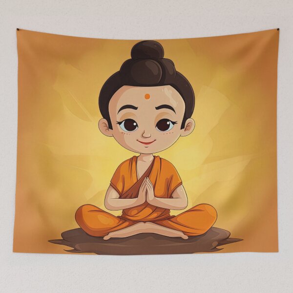 Item preview, Siddhartha Gautama | cute style designed and sold by ComicsFactory.
