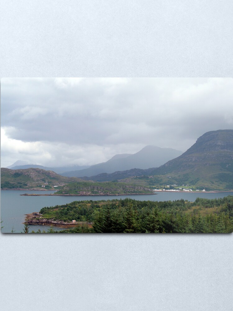 Alternate view of Sheildaig Metal Print