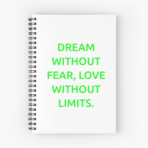 Item preview, Dream without fear, love without limits. designed and sold by IMCDT.