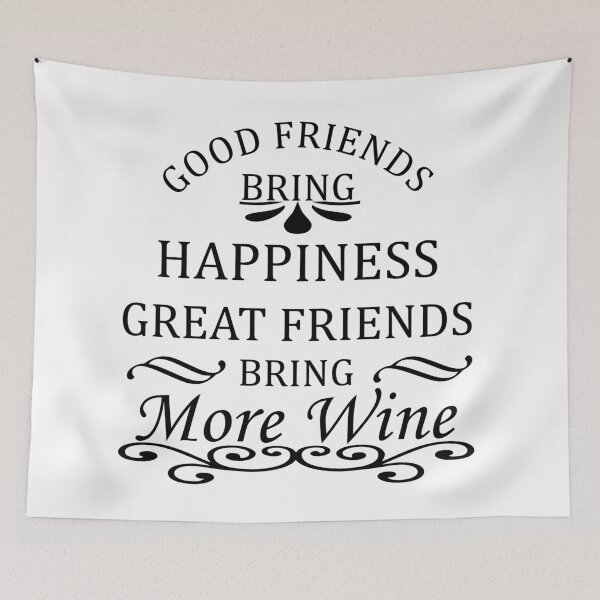 Item preview, Funny quotes and sayings puns about wine and friends designed and sold by Alexaltay.