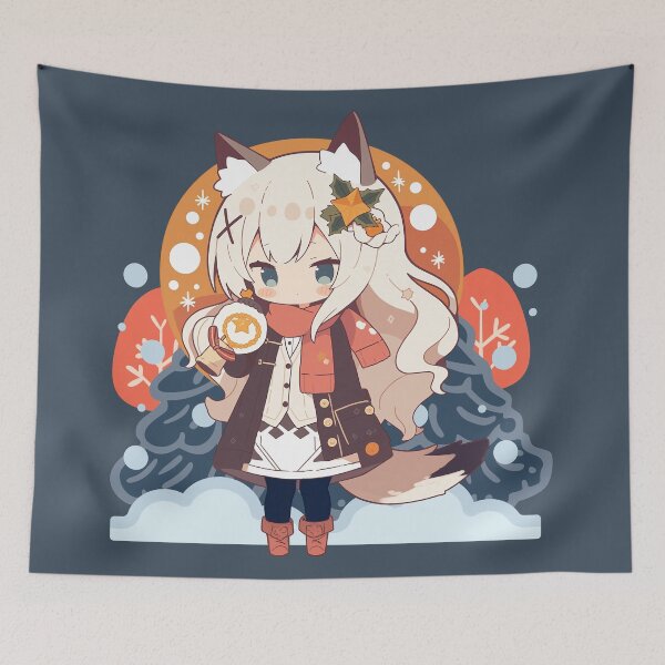 Item preview, Pawsitively Merry Snowball designed and sold by Chibi Cat Art Corner.