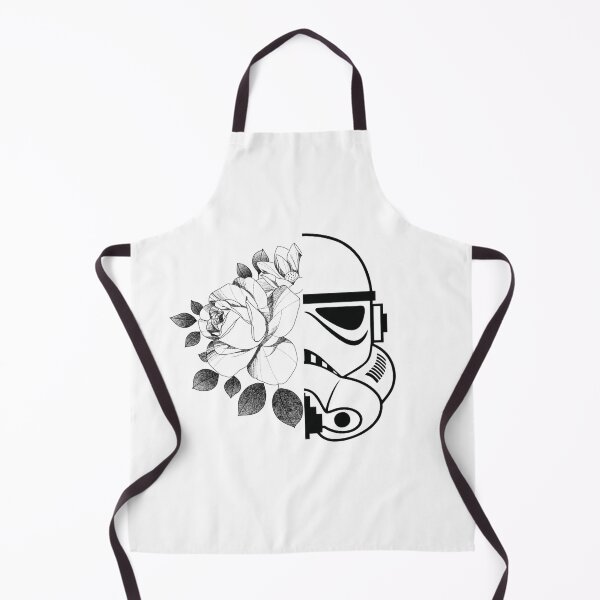 Item preview, stormtrooper with rose designed and sold by Surreal Ilustra.