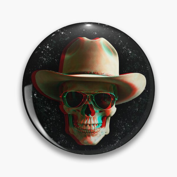 Item preview, cowboy Texas skull  3D  designed and sold by CrisMor-Art.