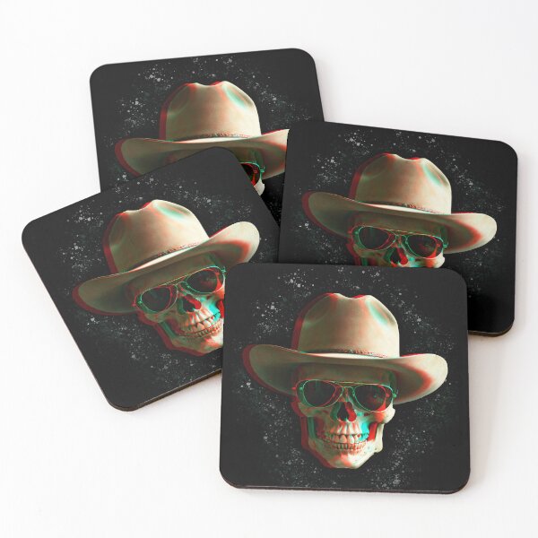 Item preview, cowboy Texas skull  3D  designed and sold by CrisMor-Art.