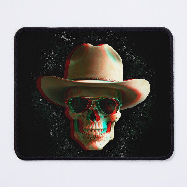 Item preview, cowboy Texas skull  3D  designed and sold by CrisMor-Art.