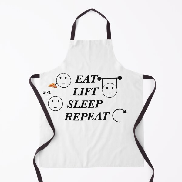Item preview, Eat lift sleep repeat, gym lifestyle designed and sold by Tautvydas.