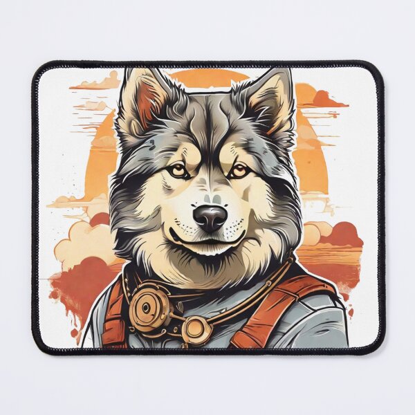 Item preview, Arctic Majesty: Alaskan Malamute Digital Art designed and sold by Fenomena Designs.
