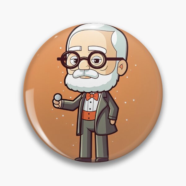Item preview, Sigmund Freud | cute style designed and sold by ComicsFactory.