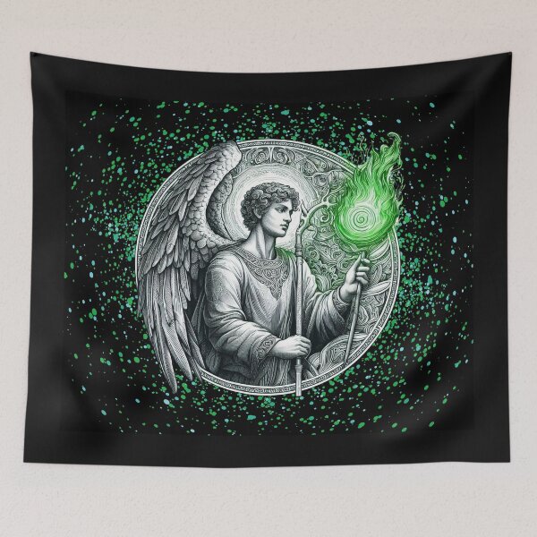 Item preview, Saint Raphael Archangel -   Angel of Healing - Christmas gift designed and sold by Alkymias.