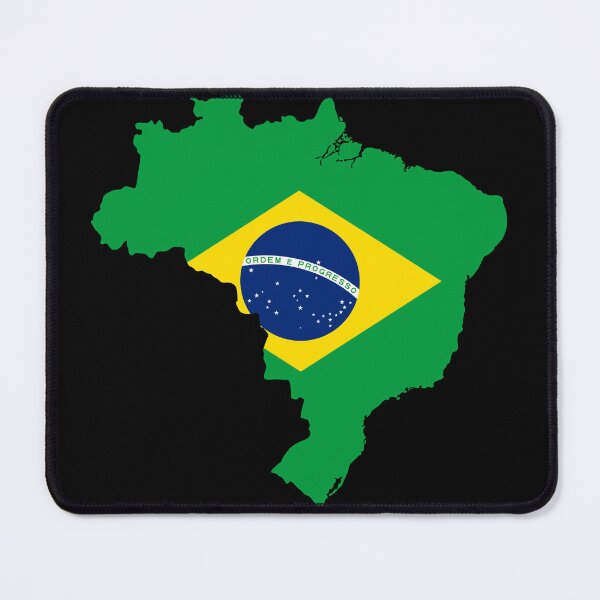 Item preview, Brazil map designed and sold by feether-store.