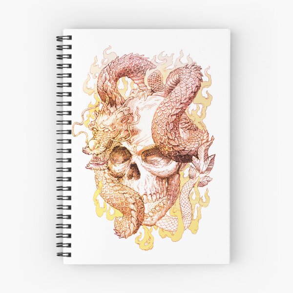 Item preview, Year of the Dragon Skull designed and sold by Sanoevil Designs.