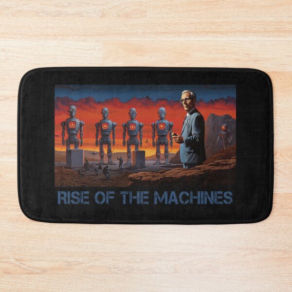 Item preview, Rise of the Machines - Abstract Sci-fi Art designed and sold by CoffeeRocket81.
