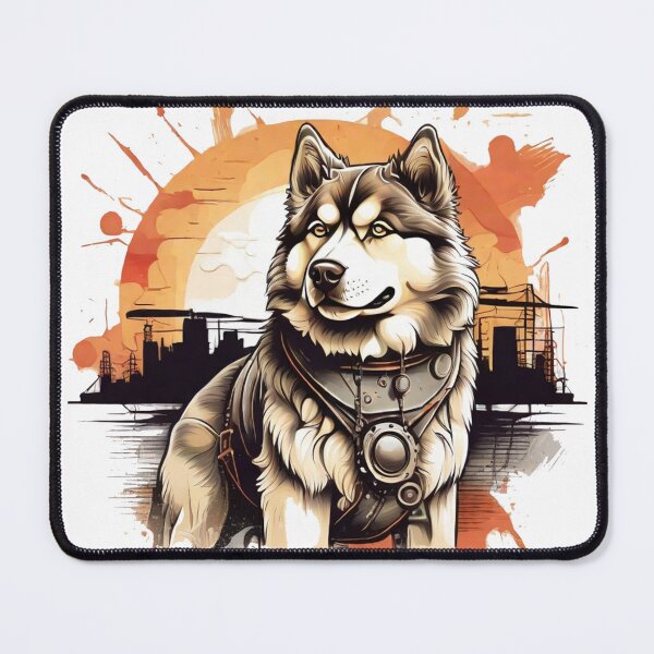 Item preview, Arctic Majesty: Alaskan Malamute Digital Art designed and sold by Fenomena Designs.