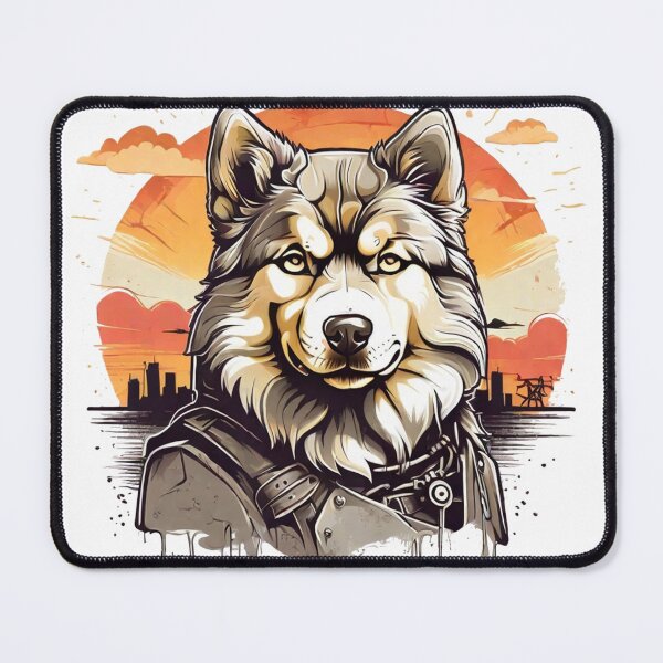 Item preview, Arctic Majesty: Alaskan Malamute Digital Art designed and sold by Fenomena Designs.