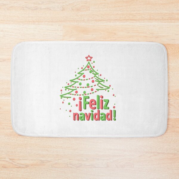 Item preview, feliz navidad árbol designed and sold by ZiphGames.